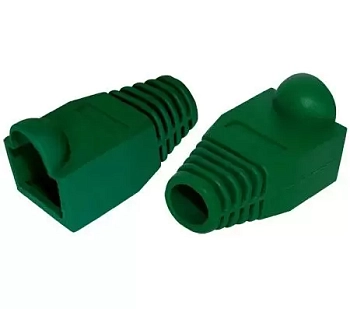 Защитный колпачок RJ-45, зеленый, TWT, 100 шт. в упак., TWT-BO-6.0-GN/100