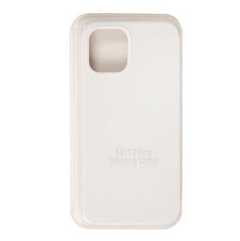 Чехол Soft Touch для Apple iPhone 12, 12 Pro, белый