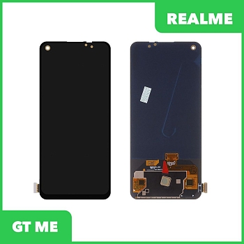 LCD дисплей для Realme GT ME в сборе с тачскрином (черный)